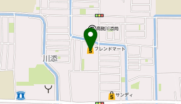 ワッツウィズ高槻川添フレンドマート店の地図画像