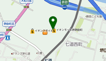 Seriaイオンモール堺鉄砲町店の地図画像