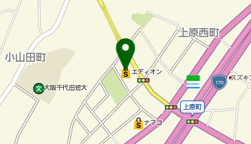 ダイソーエディオン河内長野店の地図画像