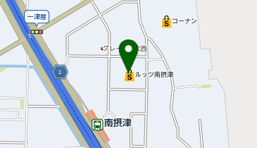 ダイソールッツ南摂津店の地図画像