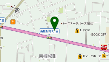 ワッツウィズ八尾グルメシティ店の地図画像