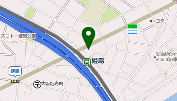 ダイソー姫島駅前店の地図画像
