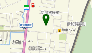 ダイソーコーナン枚方大橋店の地図画像