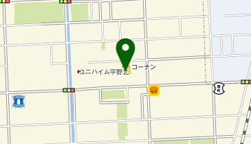 ダイソーコーナン平野加美北店の地図画像