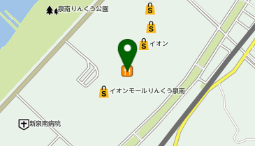 ABC MARTイオンモールりんくう泉南店の地図画像