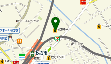 ABC MART枚方モール店の地図画像