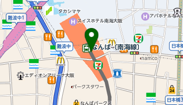 ABC MART GRAND STAGEなんばCITY店の地図画像