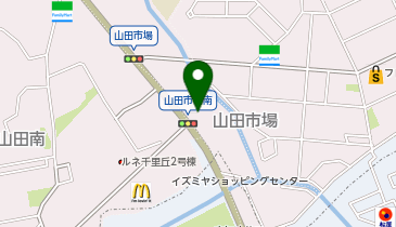 auショップ山田南の地図画像