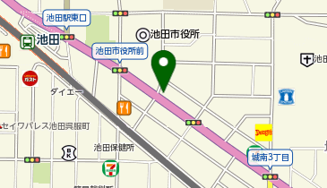 ドコモショップ池田店の地図画像
