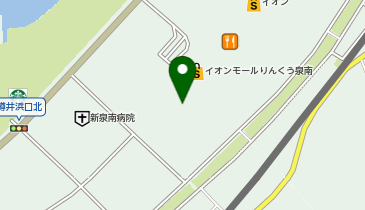 au Styleイオンモールりんくう泉南の地図画像
