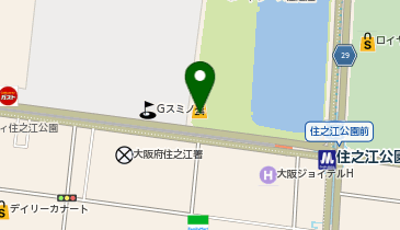 ニューヤマザキデイリーストアボートレース住之江店の地図画像