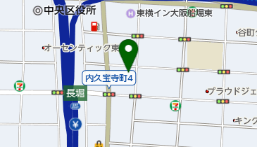 大阪トヨタNorth松屋町店の地図画像