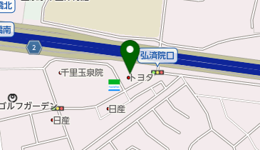 大阪トヨタNorth千里店の地図画像