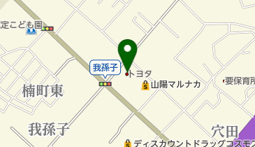 大阪トヨタSouth泉大津店の地図画像