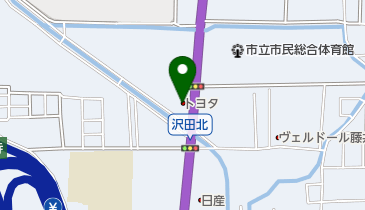大阪トヨタSouth藤井寺店の地図画像