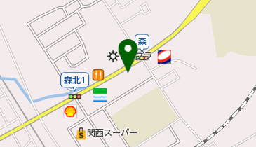 大阪トヨタNorth交野店の地図画像
