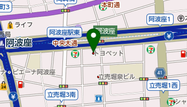 大阪トヨペット中央店の地図画像
