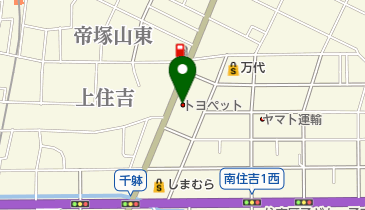 大阪トヨペット住吉店の地図画像