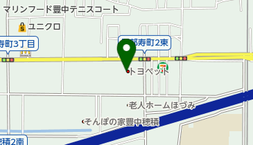 大阪トヨペット豊中店の地図画像