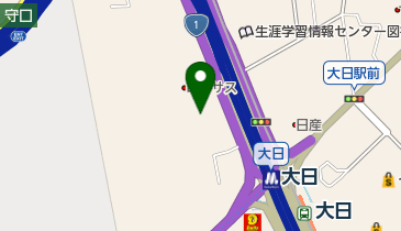 大阪トヨペット守口店の地図画像