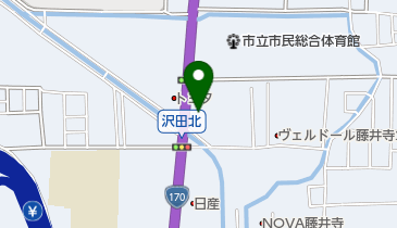 大阪トヨペット藤井寺店の地図画像