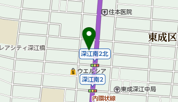 大阪トヨペット東成店の地図画像