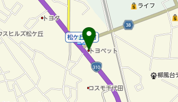 大阪トヨペット河内長野店の地図画像