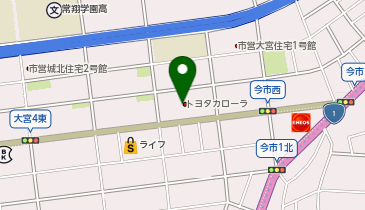 大阪トヨペット旭店の地図画像