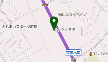 ネッツトヨタ南海狭山店の地図画像