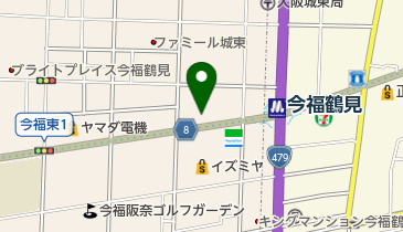 ネッツトヨタ大阪今福店の地図画像