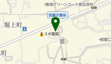 ネッツトヨタ南海泉北店の地図画像