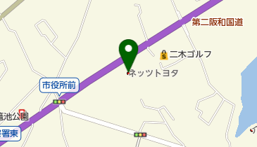 ネッツトヨタ南海泉佐野店の地図画像