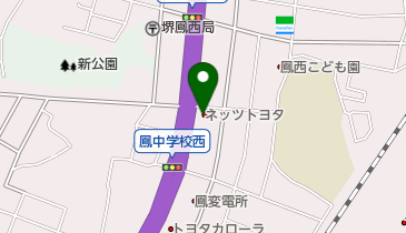 ネッツトヨタ南海高石店の地図画像