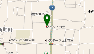 ネッツトヨタ南海きたはなだ店の地図画像