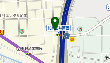 トヨタカローラ南海加美店の地図画像