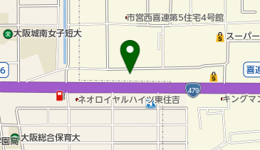 トヨタカローラ南海新喜連店の地図画像