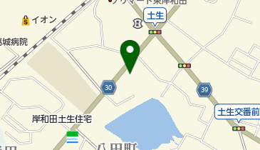 トヨタカローラ南海東岸和田店の地図画像