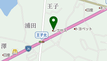 レクサス貝塚の地図画像