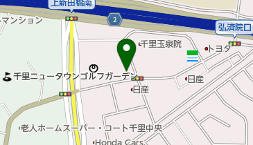 レクサス千里の地図画像