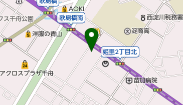 日産大阪歌島橋店の地図画像