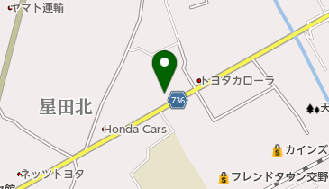 日産大阪交野店の地図画像