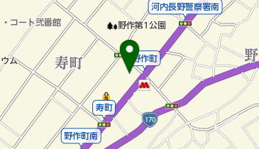 日産大阪河内長野南店の地図画像