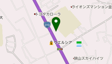 日産大阪狭山北店の地図画像