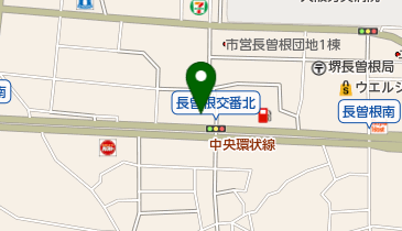 日産大阪中環堺店の地図画像