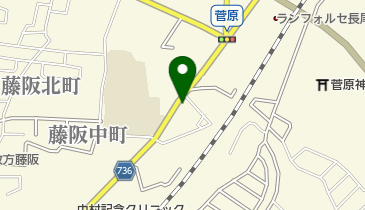 サイクルランドハシノの地図画像