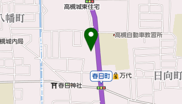 ホンダドリーム高槻の地図画像