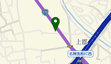 ホンダドリーム大阪茨木の地図画像