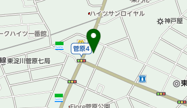 ホンダドリーム東淀川の地図画像