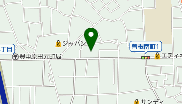 ホンダドリーム豊中の地図画像