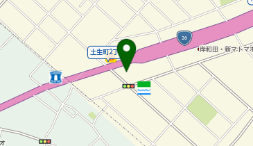 ホンダドリーム岸和田の地図画像